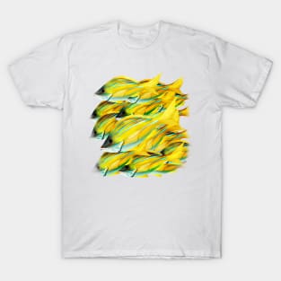 Blue Stripe Snapper Fish School T-Shirt